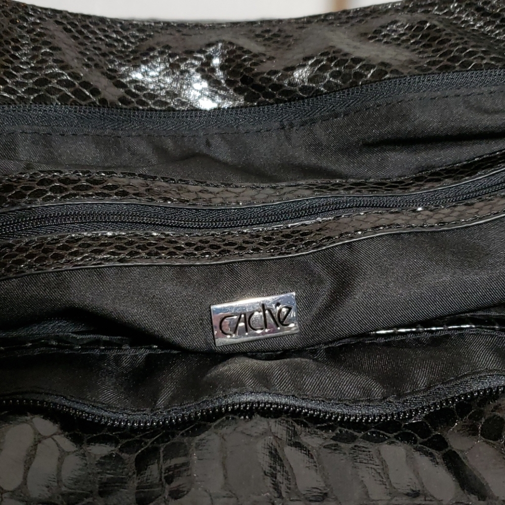 Never used Cache faux leather bag - Picture 3 of 4